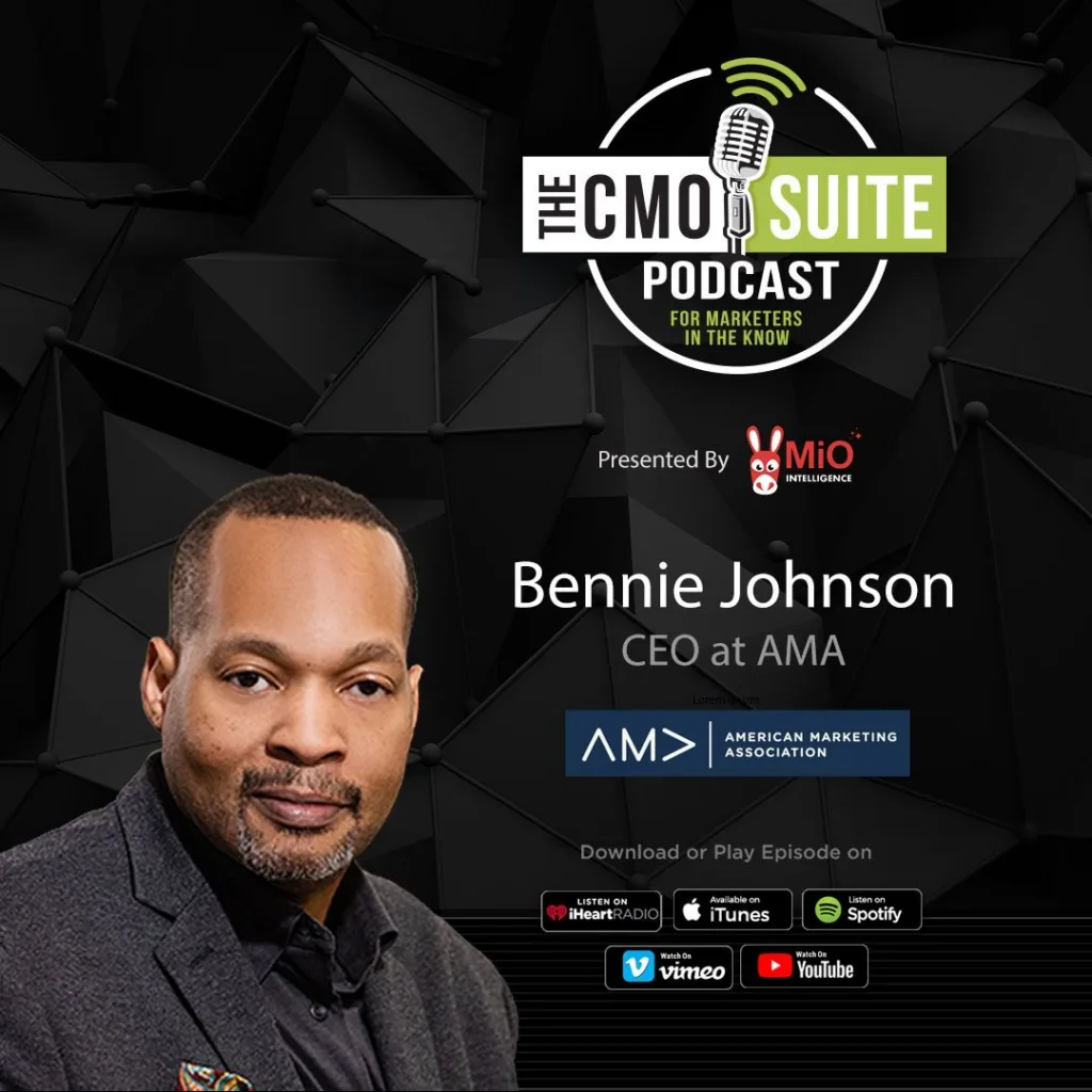 Bennie on CMO Suite Podcast